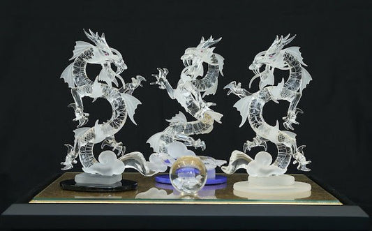 Traditional Japanese Koshu Crystal and Gemstone Carving from Kofu, Yamanashi