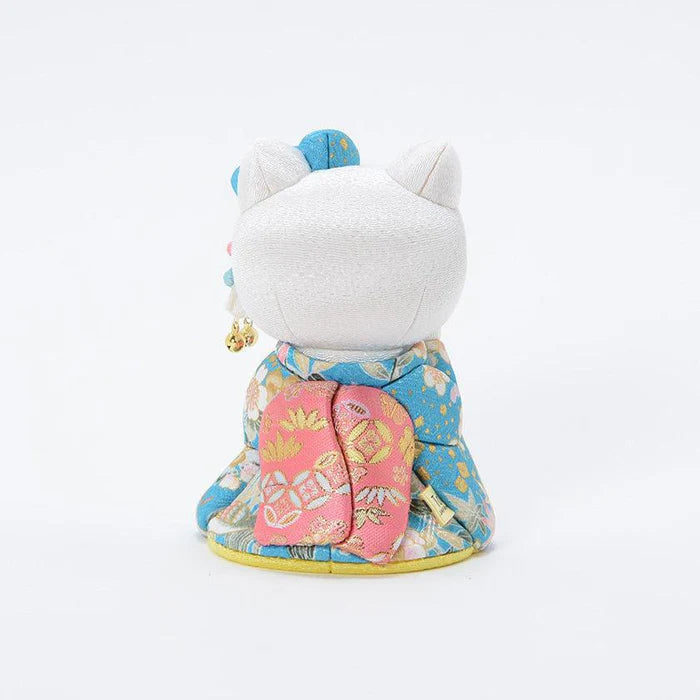 Hello Kitty Maneki Neko, Hello Kitty beckoning cat, Hello Kitty kimono doll, Japanese lucky cat Hello Kitty, Maiko Hello Kitty doll, Edo Kimekomi Hello Kitty, Japanese artisan Hello Kitty, Hello Kitty traditional doll, Japanese cultural Hello Kitty collectible, Hello Kitty geisha figurine, Japanese good luck cat gift, handcrafted Hello Kitty doll, Hello Kitty Edo art doll, Hello Kitty kimono ornament, Hello Kitty prosperity charm.