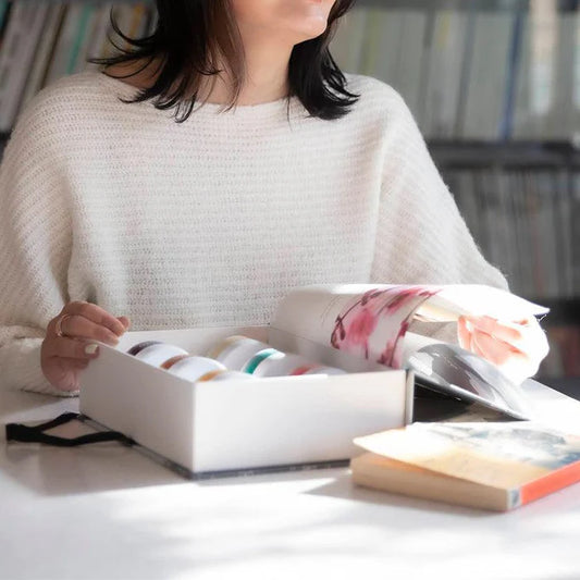 Japanese incense set, Six in Sense incense, anniversary incense box, Bridge and Blend incense, Awaji Island incense, natural Japanese incense, handmade incense cones, traditional Japanese fragrance, Scent of Japan incense, cultural gift set, luxury incense collection, Japanese incense gift box, natural aromatherapy incense, Japan incense heritage, premium incense cones, artisan incense from Japan, meditation incense, seasonal Japanese incense