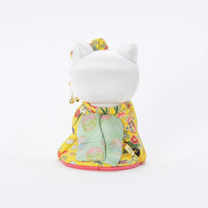 Hello Kitty Maneki Neko, Hello Kitty beckoning cat, Hello Kitty kimono doll, Japanese lucky cat Hello Kitty, Maiko Hello Kitty doll, Edo Kimekomi Hello Kitty, Japanese artisan Hello Kitty, Hello Kitty traditional doll, Japanese cultural Hello Kitty collectible, Hello Kitty geisha figurine, Japanese good luck cat gift, handcrafted Hello Kitty doll, Hello Kitty Edo art doll, Hello Kitty kimono ornament, Hello Kitty prosperity charm.