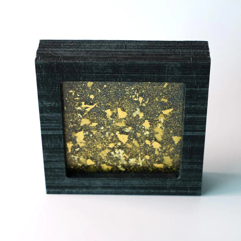 Japanese decorative panel, SUKIMA art panel, gold leaf glass art, silver leaf Japanese paper, Tokyo handmade decor, washi paper home decor, fusuma inspired decoration, modern Japanese interior design, Japanese wedding gift, Japanese housewarming gift, tabletop folding screen, artisan glass and wood panel, gold and silver foil decoration, traditional Japanese craftsmanship, handmade Japanese art display