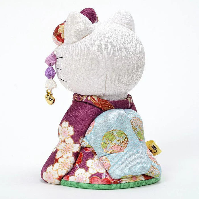 Hello Kitty Maneki Neko, Hello Kitty beckoning cat, Hello Kitty kimono doll, Japanese lucky cat Hello Kitty, Maiko Hello Kitty doll, Edo Kimekomi Hello Kitty, Japanese artisan Hello Kitty, Hello Kitty traditional doll, Japanese cultural Hello Kitty collectible, Hello Kitty geisha figurine, Japanese good luck cat gift, handcrafted Hello Kitty doll, Hello Kitty Edo art doll, Hello Kitty kimono ornament, Hello Kitty prosperity charm.