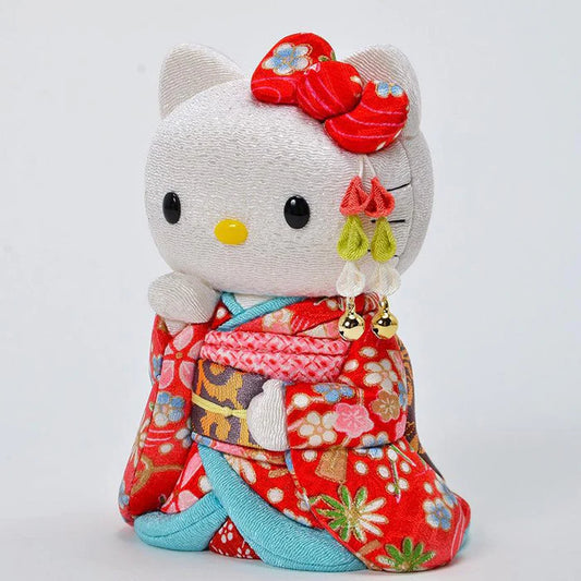 Hello Kitty Maneki Neko, Hello Kitty beckoning cat, Hello Kitty kimono doll, Japanese lucky cat Hello Kitty, Maiko Hello Kitty doll, Edo Kimekomi Hello Kitty, Japanese artisan Hello Kitty, Hello Kitty traditional doll, Japanese cultural Hello Kitty collectible, Hello Kitty geisha figurine, Japanese good luck cat gift, handcrafted Hello Kitty doll, Hello Kitty Edo art doll, Hello Kitty kimono ornament, Hello Kitty prosperity charm.