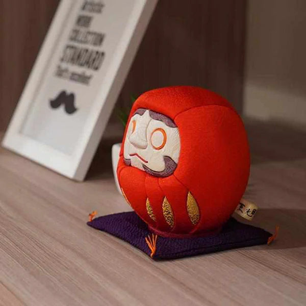 Edo Daruma doll, Nishijin-ori Daruma, Yuzen kimono Daruma, Kakinuma Dolls Daruma, Japanese lucky doll, traditional Daruma decoration, Japanese perseverance talisman, handmade Daruma Japan, kimono fabric Daruma, Japanese goal-setting charm, Edo Kimekomi doll, large decorative Daruma, cultural Japanese gift, handcrafted Daruma figure, Japanese home decor charm, Daruma doll for success, Japanese traditional crafts, good luck Daruma ornament, collectible Daruma Japan.