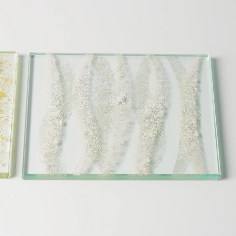Japanese decorative panel, SUKIMA art panel, gold leaf glass art, silver leaf Japanese paper, Tokyo handmade decor, washi paper home decor, fusuma inspired decoration, modern Japanese interior design, Japanese wedding gift, Japanese housewarming gift, tabletop folding screen, artisan glass and wood panel, gold and silver foil decoration, traditional Japanese craftsmanship, handmade Japanese art display