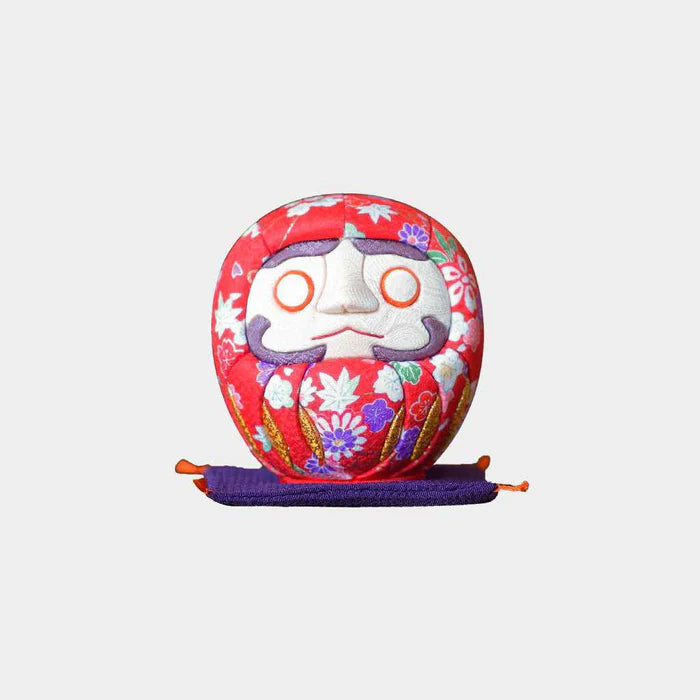Edo Daruma doll, Nishijin-ori Daruma, Yuzen kimono Daruma, Kakinuma Dolls Daruma, Japanese lucky doll, traditional Daruma decoration, Japanese perseverance talisman, handmade Daruma Japan, kimono fabric Daruma, Japanese goal-setting charm, Edo Kimekomi doll, large decorative Daruma, cultural Japanese gift, handcrafted Daruma figure, Japanese home decor charm, Daruma doll for success, Japanese traditional crafts, good luck Daruma ornament, collectible Daruma Japan.