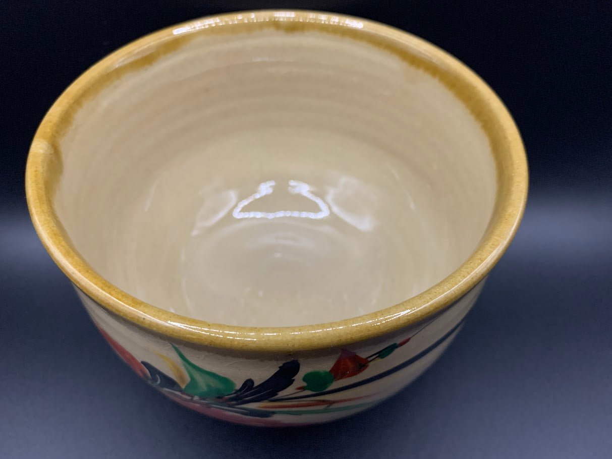 Japanese celadon pottery, handmade celadon tea bowl, ribbed ceramic tea bowl, carved leaf motif pottery, traditional Japanese ceramics, Longquan-style celadon ware, matcha chawan bowl, artisanal tea ceremony bowl, crackle glaze pottery, Song dynasty style ceramics, Japanese green glaze bowl, hand-thrown Japanese pottery, tea culture ceramics, Japanese chawan design, antique-style Japanese bowl, leaf pattern pottery, ribbed matcha bowl, celadon carving techniques, Japanese celadon glaze art, traditional Japa