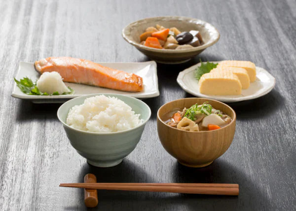 Japanese food, Japanese cuisine, Japanese diet, traditional Japanese meal, Japanese breakfast, miso soup, rice, pickles, Japanese recipes, healthy Japanese food, home cooking, washoku, ichiju sansai