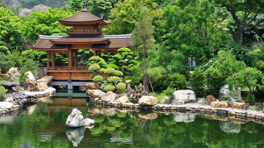 Japanese garden design, traditional Japanese gardens, Zen garden ideas, Japanese landscaping techniques, Japanese garden plants, koi pond landscaping, bamboo garden design, rock garden layout, moss garden inspiration