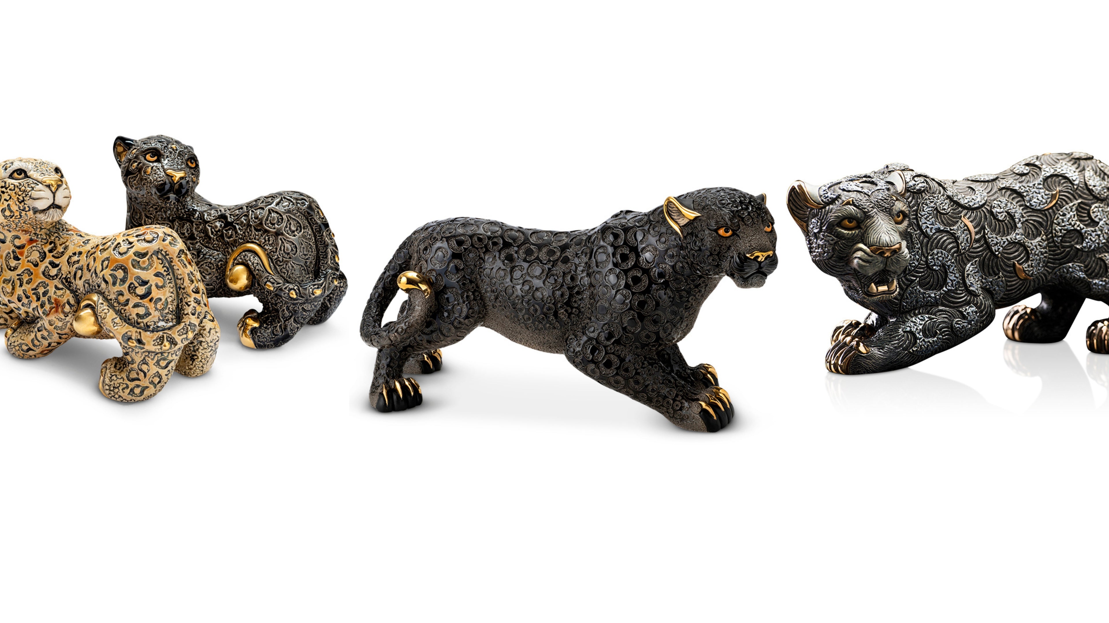 Handmade Ceramic Figurines. Luxury Ceramic Collectibles | Artisan Sculptures. Limited Edition Figurines | Handcrafted Ceramic Art. Gold Accented Figurines | Enamel Ceramic Keepsakes. Timeless Decor Pieces | Collectible Ceramic Animals. Ceramic Art Gifts | Authentic De Rosa Figurines.
