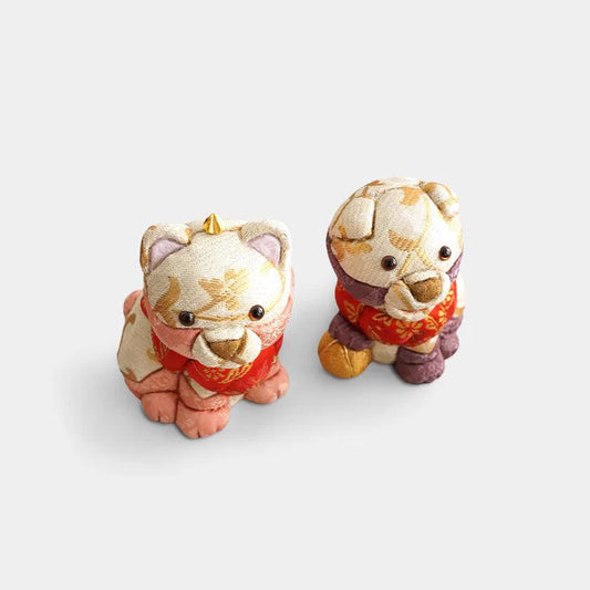 Komainu charms, Edo Kimekomi dolls, Japanese guardian lion dog, silk komainu figurine, Japanese shrine guardian statue, handmade komainu Japan, Kakinuma Dolls, paulownia wood komainu, Japanese protective charm, small komainu ornament, komainu home decor, traditional Japanese craft, Japanese silk inlay doll, Edo art doll, komainu gift Japan, guardian lion dog figurine, Japanese cultural talisman, handmade silk komainu, shrine protection charm, komainu collectible