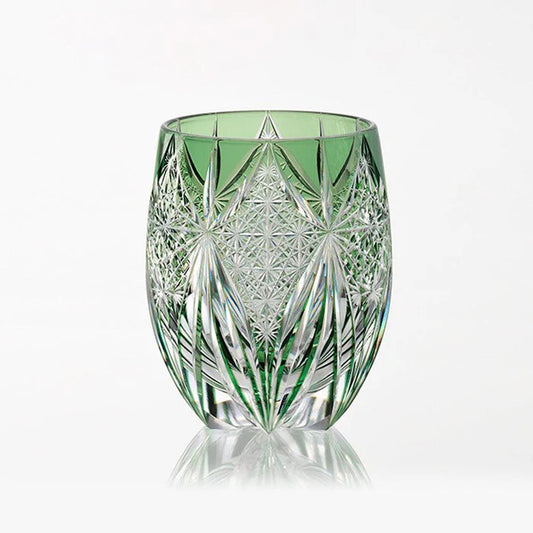 Edo Kiriko glass, Subaru rock glass, Japanese cut crystal, Kagami Crystal Edo Kiriko, Tatsuya Nemoto glassware, handcrafted Japanese crystal, Subaru constellation glass, Japanese glass art, luxury crystal glass Japan, traditional Japanese glassware, Edo Kiriko craftsmanship, symbolic Japanese crystal, hand-cut crystal glass, collectible Japanese glass, Subaru Edo cut glass