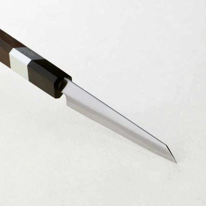 Japanese paper knife, Morimoto letter opener, Sakai forged paper knife, carbon steel paper knife, handmade Japanese stationery, Japanese knife letter opener, tin and rosewood handle knife, suminagashi pattern letter opener, Japanese forged blade gift, artisan Japanese paper knife, luxury Japanese desk accessory, traditional Japanese knife making, symbolic Japanese letter opener, handcrafted Japanese paper knife, Osaka knife craftsmanship, engraved Japanese letter opener