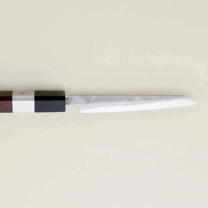 Japanese paper knife, Morimoto letter opener, Sakai forged paper knife, carbon steel paper knife, handmade Japanese stationery, Japanese knife letter opener, tin and rosewood handle knife, suminagashi pattern letter opener, Japanese forged blade gift, artisan Japanese paper knife, luxury Japanese desk accessory, traditional Japanese knife making, symbolic Japanese letter opener, handcrafted Japanese paper knife, Osaka knife craftsmanship, engraved Japanese letter opener