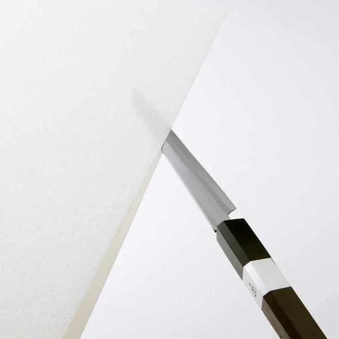 Japanese paper knife, Morimoto letter opener, Sakai forged paper knife, carbon steel paper knife, handmade Japanese stationery, Japanese knife letter opener, tin and rosewood handle knife, suminagashi pattern letter opener, Japanese forged blade gift, artisan Japanese paper knife, luxury Japanese desk accessory, traditional Japanese knife making, symbolic Japanese letter opener, handcrafted Japanese paper knife, Osaka knife craftsmanship, engraved Japanese letter opener