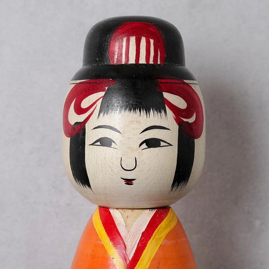 Tsuchiyu kokeshi, Akihiro Konno kokeshi, Japanese wooden doll, traditional kokeshi Japan, Taisho era kokeshi, cherry blossom kokeshi, Aizu makie kokeshi, Japanese folk art doll, handmade kokeshi doll, Fukushima crafts, black cat kokeshi, Japanese souvenir doll, maple wood kokeshi, Japanese decorative figurine, collectible kokeshi, Japan artisan doll, symbolic Japanese doll, protective Japanese ornament, Japanese cultural gift, handcrafted wooden doll Japan