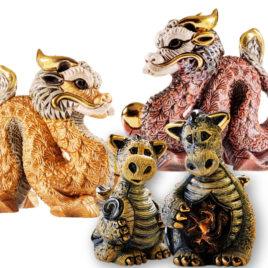 Handcrafted dragon figurines. Chinese dragon sculpture ceramic. Western dragon ornament collectible. Baby dragon home decor statue. Enamel mythical creature figurines. Feng shui dragon statue. Fantasy dragon collectible set. Guardian dragon enamel sculpture. Ceramic dragon decor pieces. Artisan mythic beast statues. Dragon gift set for collectors