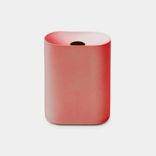 Kueng Caputo vase, Imari Arita porcelain vase, Japanese gradient vase, black white porcelain vase, blue porcelain vase, red gradient vase, contemporary Japanese vase, recycled porcelain vase, Saga Prefecture pottery, airbrushed porcelain vase, handmade Japanese vase, minimalist Japanese home decor, modern Arita ware vase, Kueng Caputo design vase